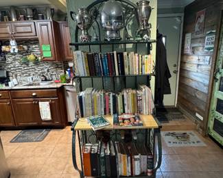 Various cookbooks.