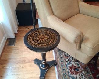 Greek stylized pedestal table