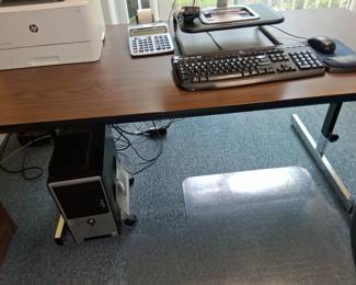 office tables, adjustable height,
