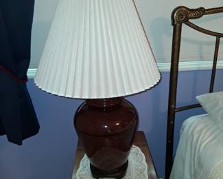 various lamps, decor