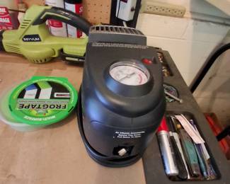 tire pump, misc