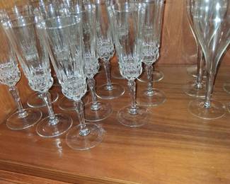 crystal stemware