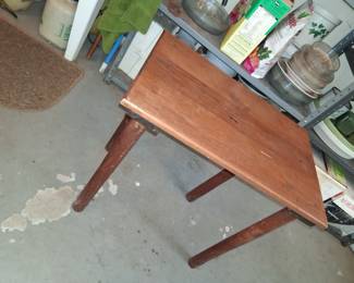 handmade walnut table