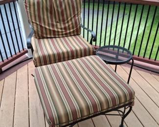 cast aluminum full patio set