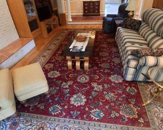 Large Persian rug