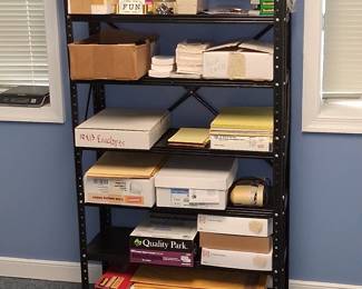 steel storage shelving