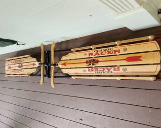 2 new, never-used Classic Racer sleds