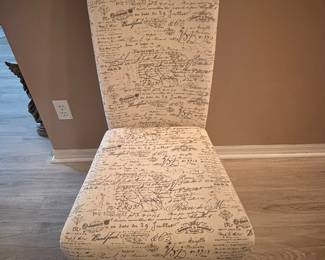 There are 6’of these high back dining chairs