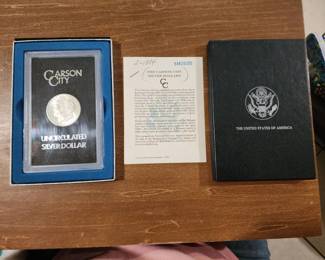 1884 Graded and Slabbed Carson City Morgan Dollar!
More to come!