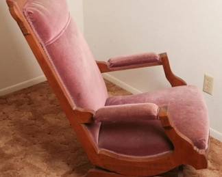 Eastlake Victorian Platform Rocker, Circa 1880s