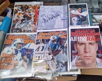 bo Schembechler autograph. many autographs