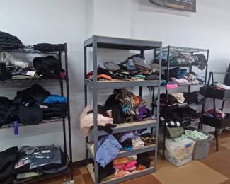 racks, new clothes