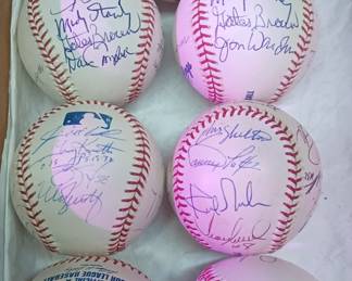 Mint detroit tigers autograph balls