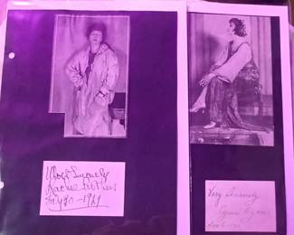 AgnessAyres passed 1940 In The Sheik, Rachel Crothers passed 1950s