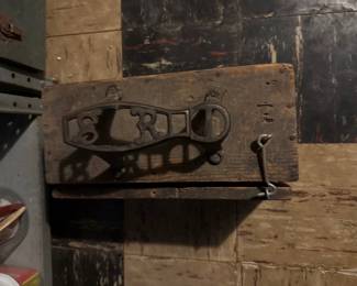 cast iron boot scraper