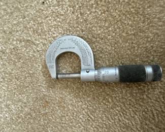 Starreett T230XRL Outside Micrometer