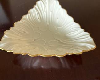 vintage Lenox Triad collection embossed dish