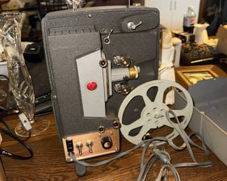 vintage DeJur Eldorado 8mm Movie Projector