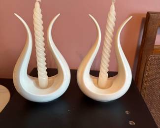 Lenox Lyre Collection Candle Holders