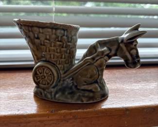 Wade Irish Donkey and Cart Planter