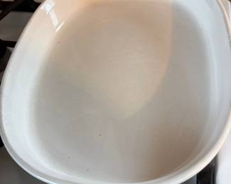 Corning Ware French White Casserole Dish