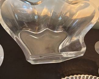 Daum France Crystal Vase