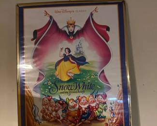 1937 Disney Snow White Poster