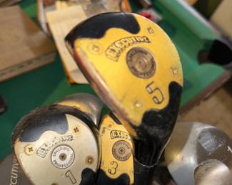 Spalding Executive Golf Wood Clubs 1, 3, and 5