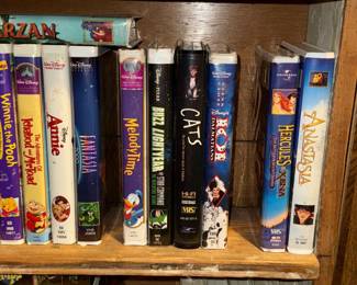 Disney VHS Tapes