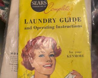 Vintage Sears and Roebuck Co. Complete Laundry Guide