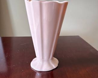 vintage Lenox tapered pink vase