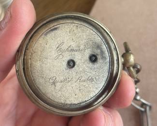 Cylindre 8 Rubis model pocket watch