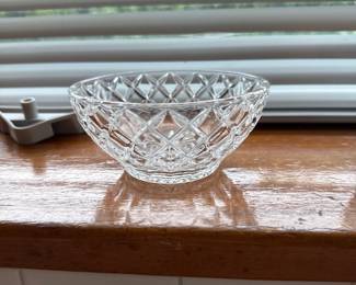 Lenox Diamond Cut Crystal Candy Dish