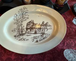 Lenox Stage Coach Platter
