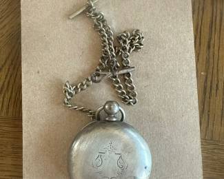 K. Serkisoff & Co Constantinople Kostekli Gumus Cep Saati