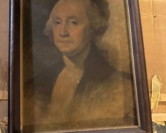Athenaeum Portrait of George Washington by Gilbert Stuart