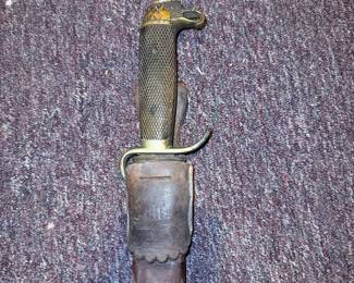 Engraved German Dagger