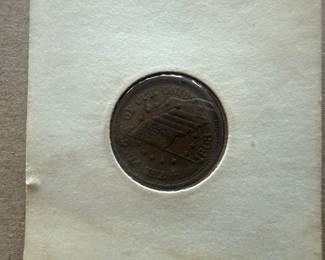 1863 Indian Head Cent