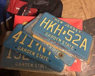 New Jersey License Plates