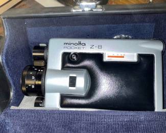 Minolta Pocket Z-8 Super 8 Movie Camera