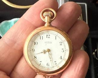Elgin 14K Gold Pocket Watch