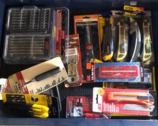 Tool Chest Full; Lots of New Unopened Stock