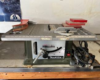 WORKING MAKITA TABLE SAW