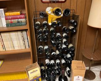 Bottles of wine
