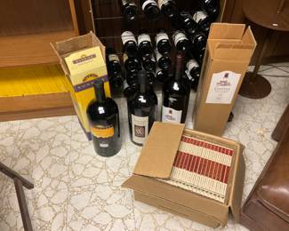 Larger bottles of wine