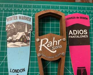LG5240 Rahr Winter Adios Pantalones Beer ALE IPA Tap Handle Knob $20.00