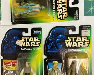 Star Wars Power of the Force Han Solo 2 Coll. 1 Action Figures AAA2533 $49.99