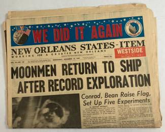 November 19, 1969 New Orleans States-Item Westside Edition Newspaper AAA2548 124.99