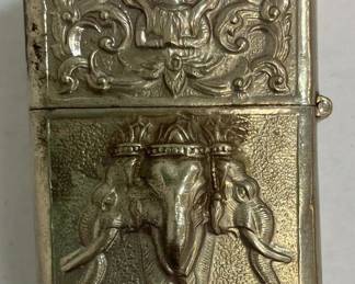 Vintage Asian Hindi Deities Metal Lighter AAA2366 $65.00