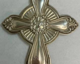 2003 Towle Old Master Sterling Silver Cross Ornament AAA2501 $75.00